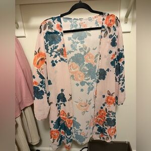 Floral Kimono Cardigan